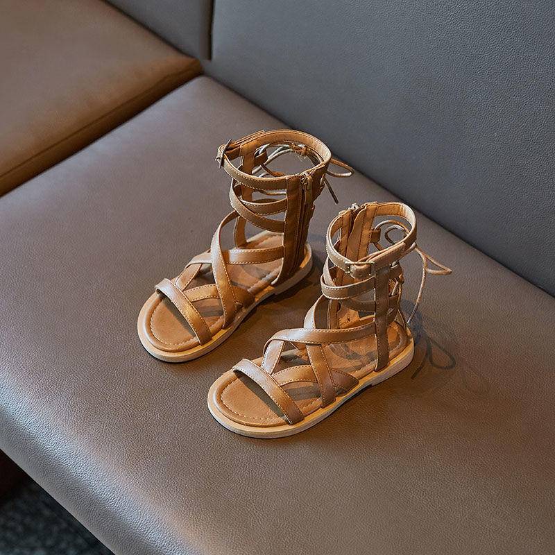 Giày Sandal Công Chúa Hở Ngón Thoải Mái Thời Trang Mùa Hè Cho Bé Gái 5 Tuổi