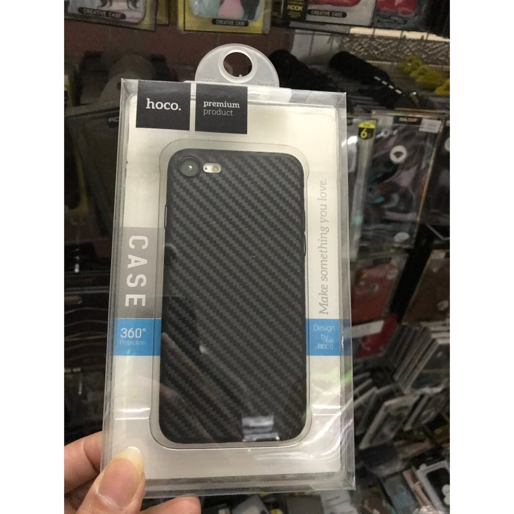 Ốp lưng Hoco carbon mỏng cho iPhone 7 IPhone 8/IPhone 7 Plus/8 Plus