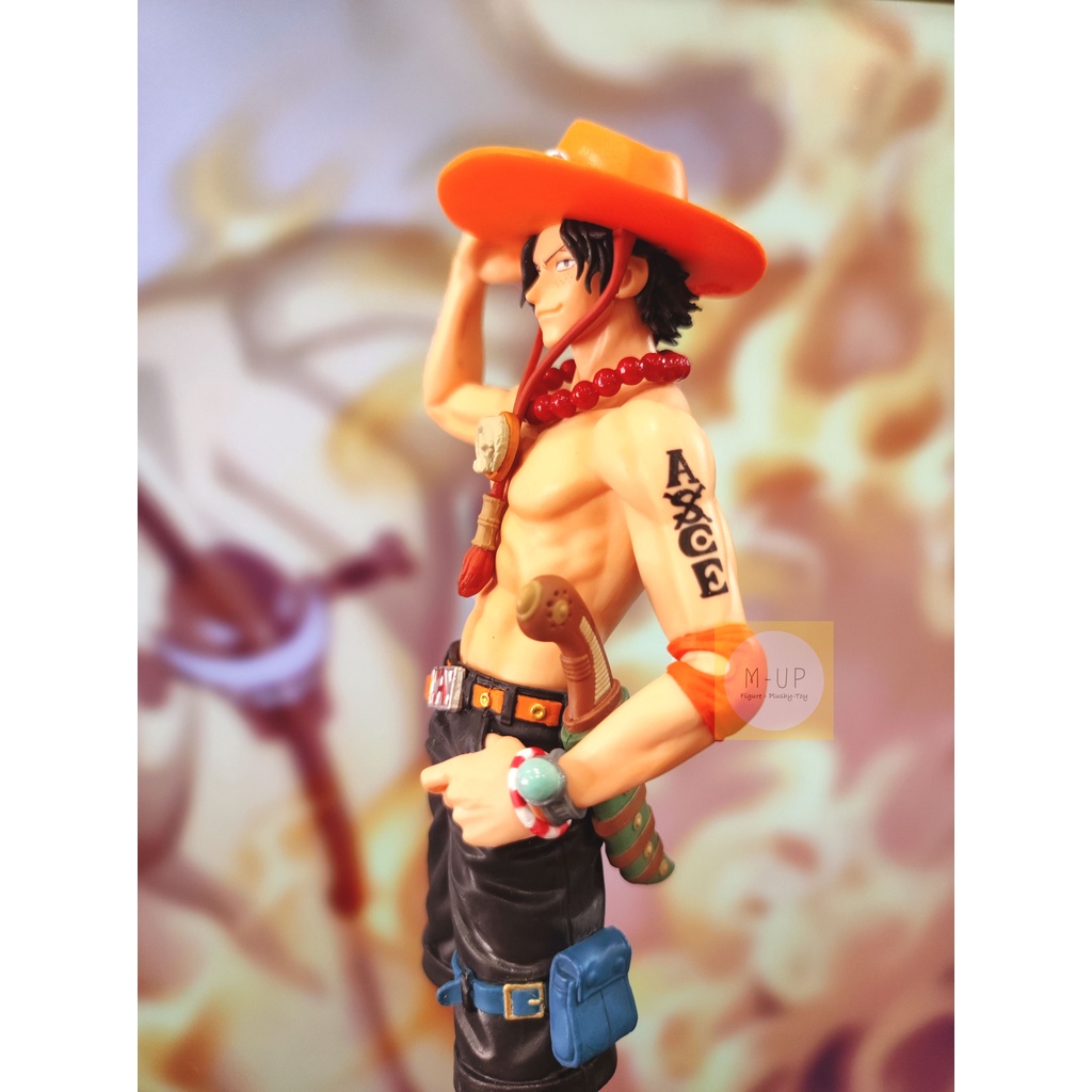 MÔ HÌNH PORTGAS D. ACE CHÍNH HÃNG BANPRESTO - ONE PIECE DXF - THE GRANDLINE SERIES - WANOKUNI vol.3 - A