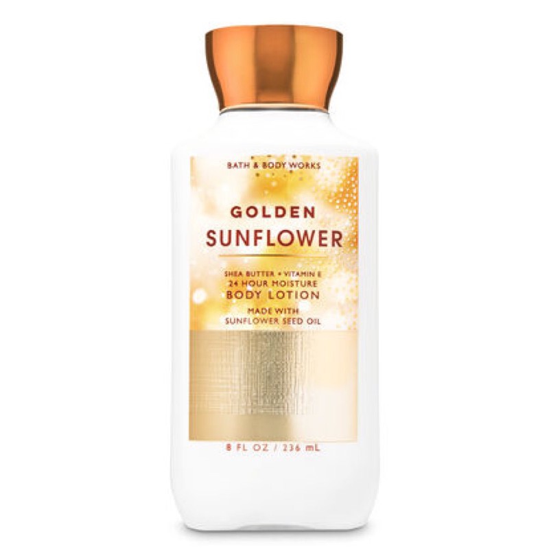 Sữa dưỡng thể lưu hương mịn da Bath and Body Works - Golden Sunflower 236ml