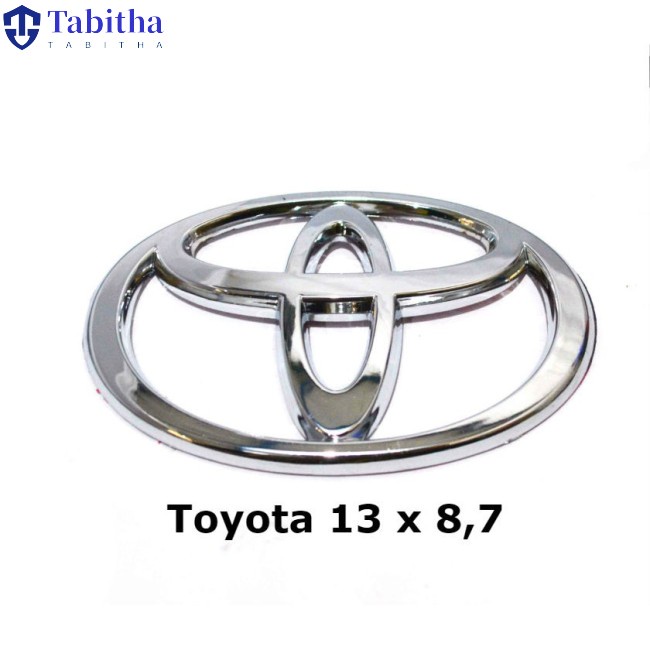 Biểu Tượng Logo Xe Hơi Tabitha Toyota CHROME
