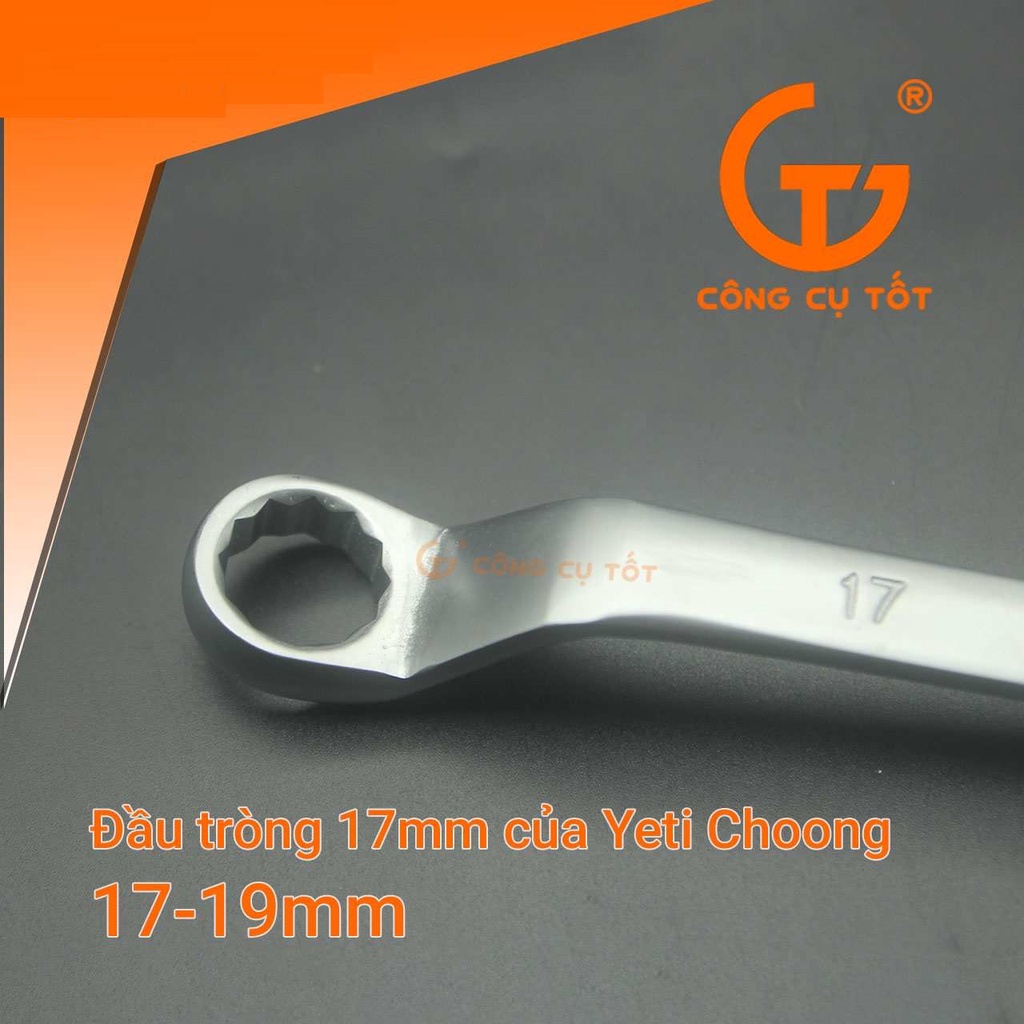 Cờ lê 2 đầu vòng YETI 13-15 và 17-19