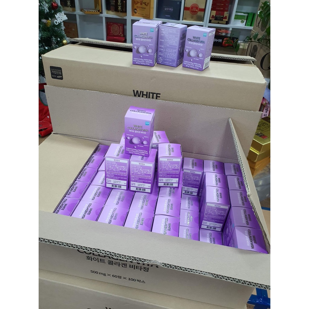 Collagen trắng da White Collagen Vita 60v nội điaj Hàn Quốc