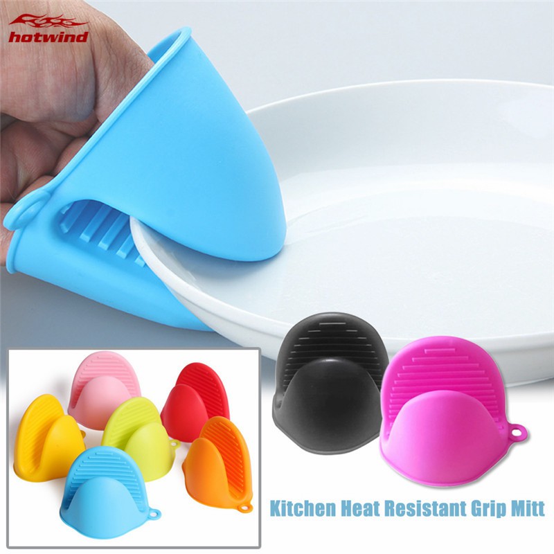 Đôi bao tay silicone cách nhiệt dùng nhấc nồi nhà bếp chống bỏng