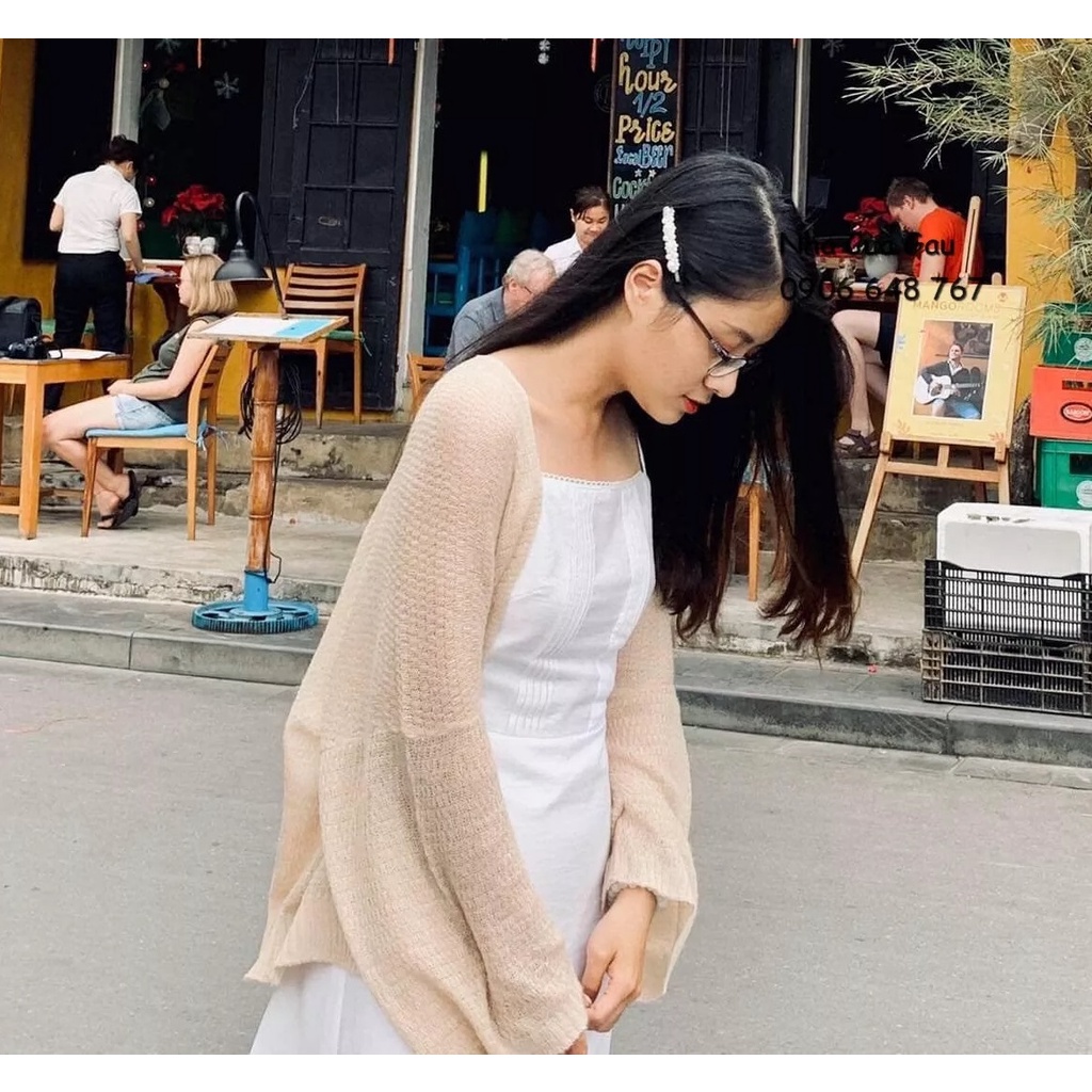 Áo Len Cardigan - Áo khoác len mỏng Xịn - Hàng QC - BT Fashion