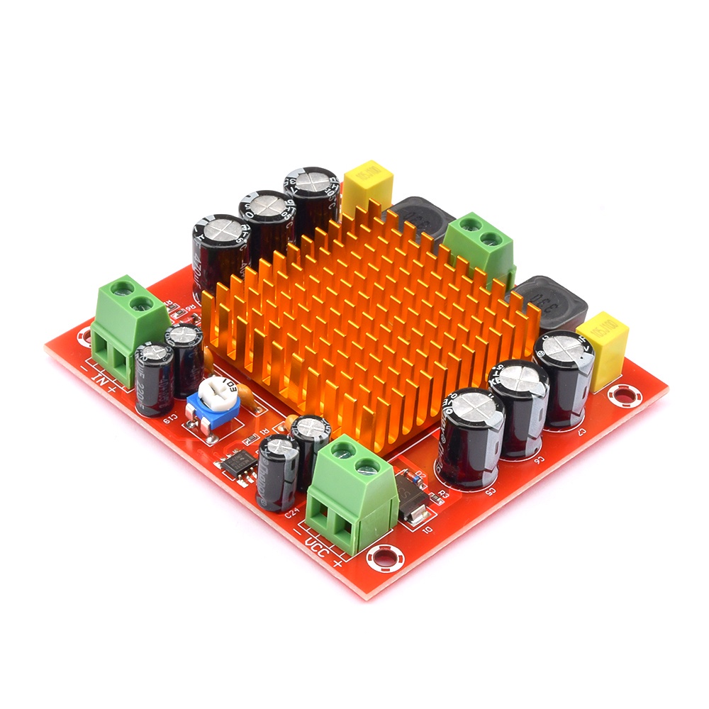 Bảng mạch khuếch đại âm thanh kỹ thuật số AIDEEPEN XH-M544 Mono 80W DC12-24V chuyên dụng