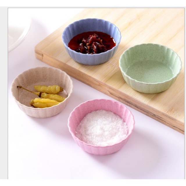 Bát ăn dặm lúa mạch viền tròn mini cho bé ADKN