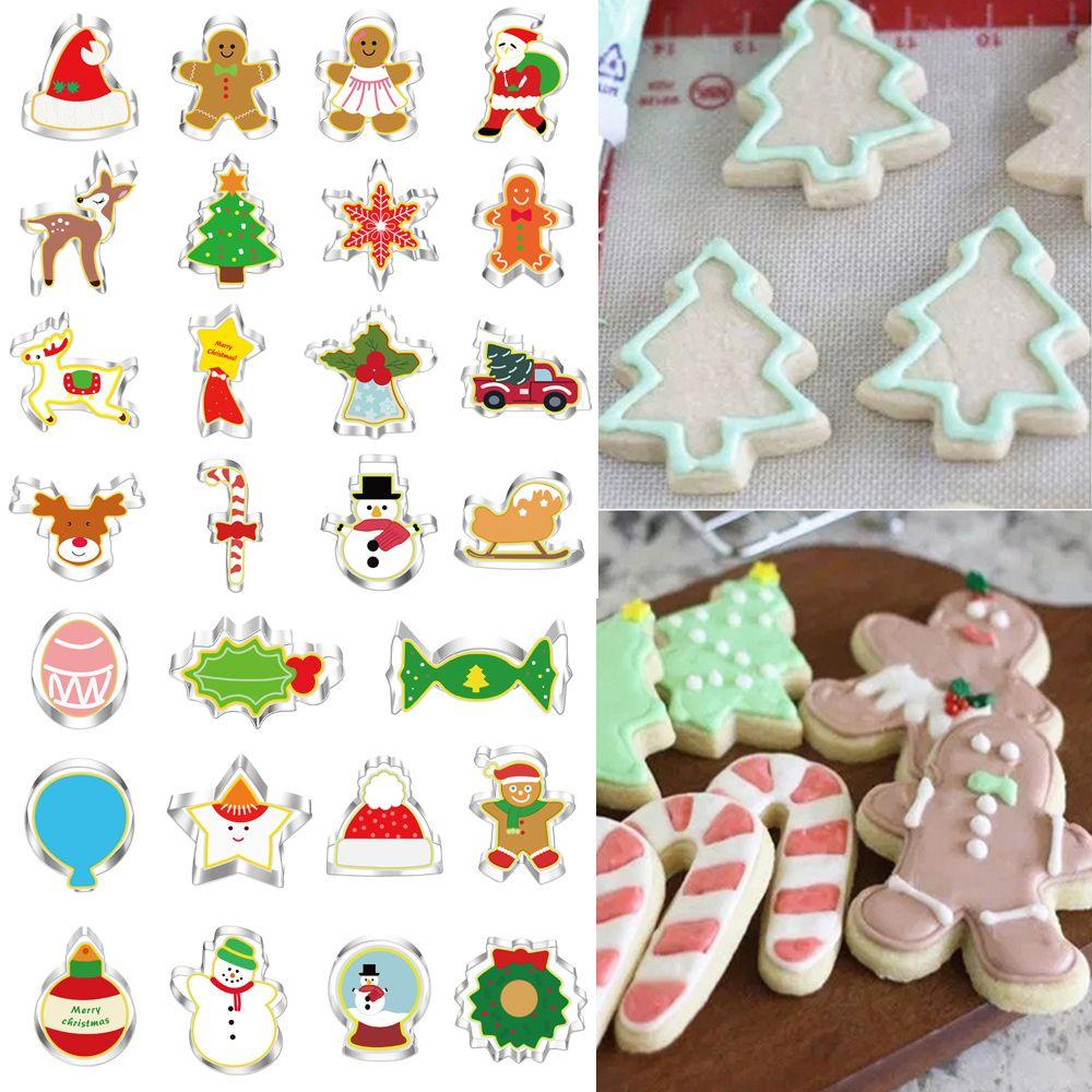 CONOPERY Khuôn Cắt Bánh Quy Hình Cây Thông Giáng Sinh