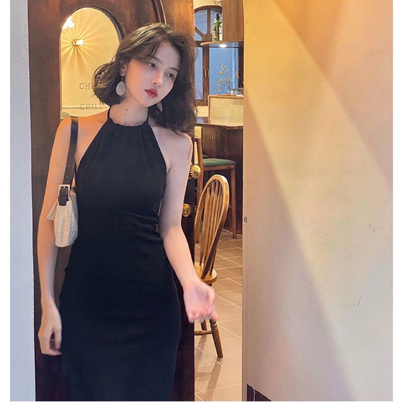 Đầm Body Ôm Sexy Nữ, Đầm thun gân cột dây | BigBuy360 - bigbuy360.vn