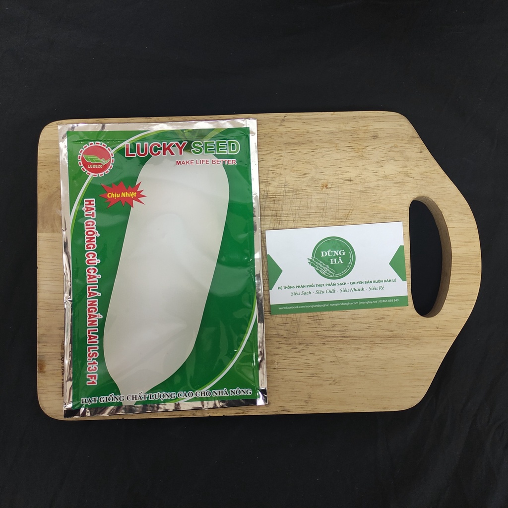 Hạt giống CỦ CẢI TRẮNG GÓI 20G