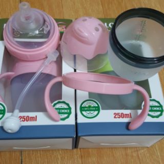 Bình sữa thần thánh silicone cao cấp Baby Lops Anh
