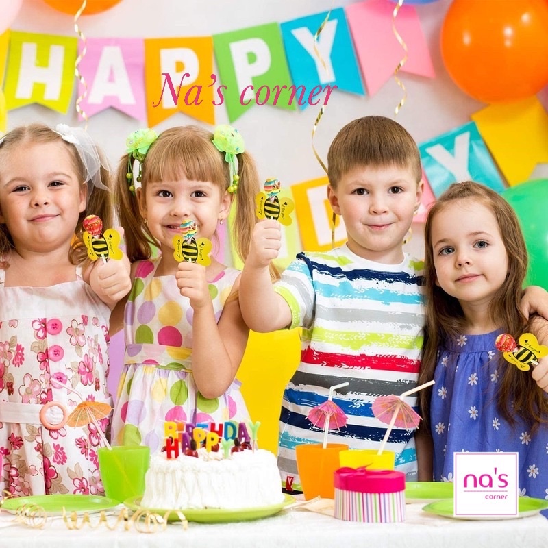 Thẻ giấy hình dễ thương ngộ nghĩnh trang trí kẹo mút