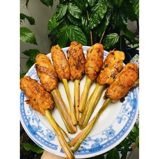 CHẢ TÔM TÍCH CUỘN SẢ
