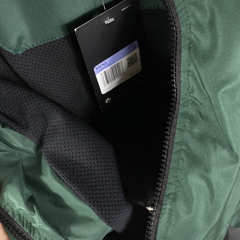 Áo Khoác Dù Jacket Màu Xanh Rêu 2 Lớp - Vải Cao Cấp