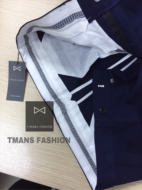 Quần âu nam MMANS đen chất vải 79 xịn, đường may chuẩn, kiểu dáng body hàn quốc | BigBuy360 - bigbuy360.vn