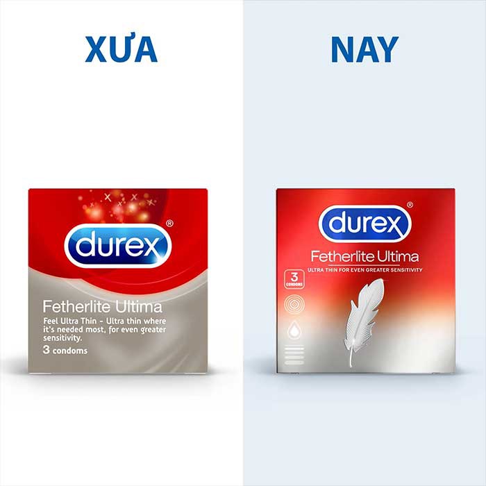 (Che tên sản phẩm) Bao Cao Su Durex Hộp 3 Cái