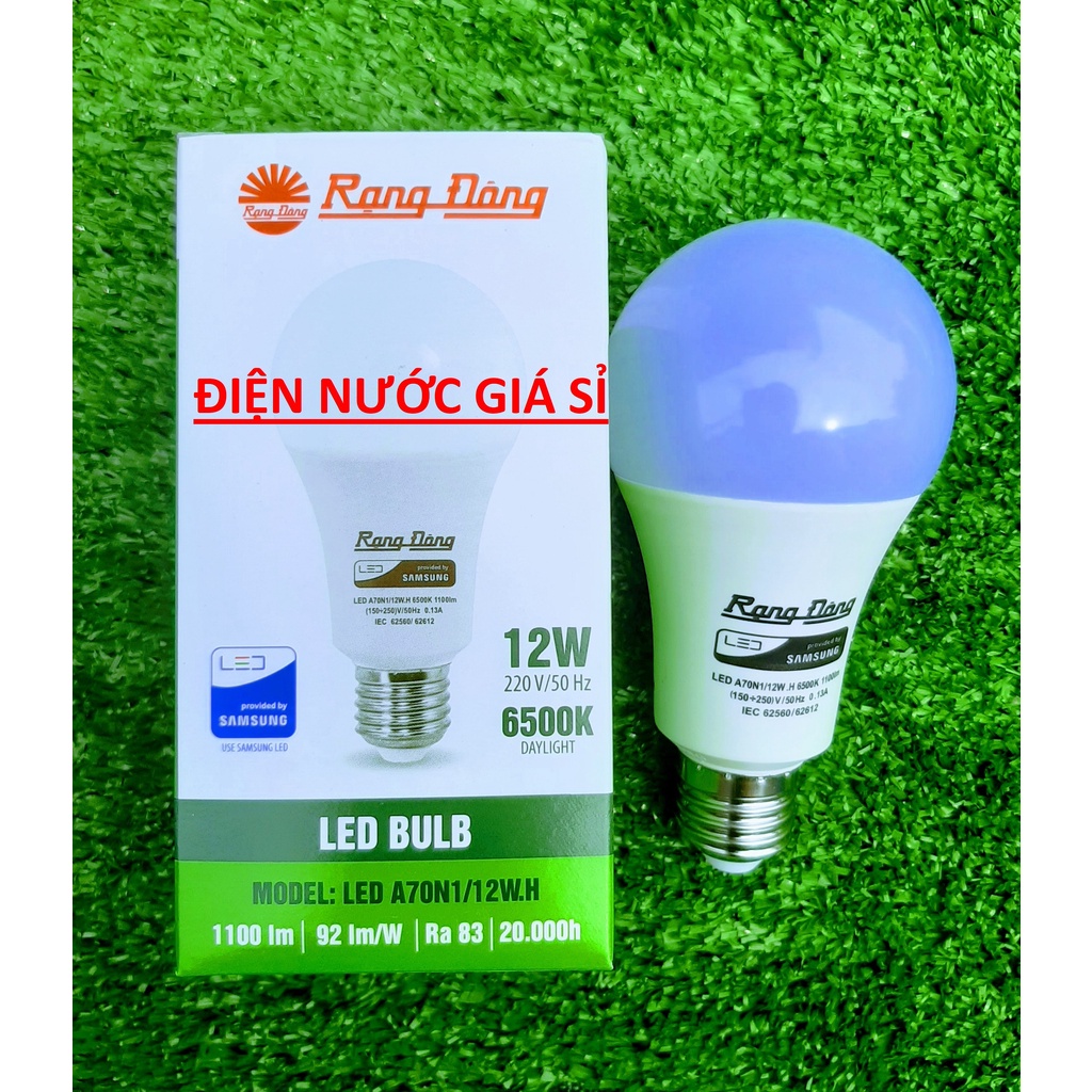Bóng Đèn Led Buld Tròn 12W Rạng Đông Chính Hãng ( BH 2 Năm )