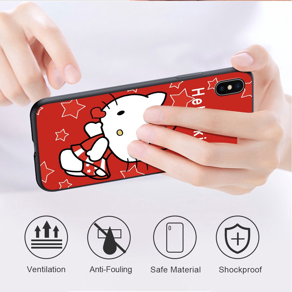 For OPPO A31 2020 A92 A9 2020 A5 2020 A91 A52 A71 A71K A73 A75s A83 A75 Soft Case Silicone Casing TPU Cute Cartoon Lovely Hello Kitty Hellokitty KT Cat Phone Full Cover simple Macaron matte