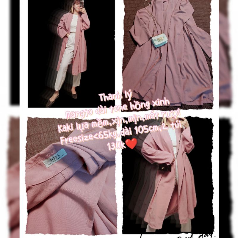 Thanh lý khoác măng tô