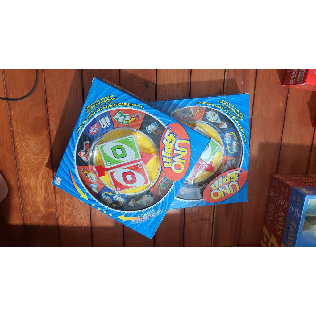 TRÒ CHƠI BOARDGAME UNO SPIN - UNO XOAY VÒNG