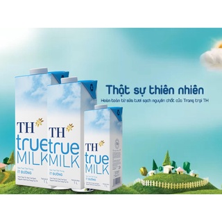 Hộp 1 LÍT Sữa tươi tiệt trùng TH true MILK