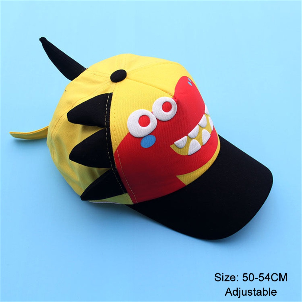 Mũ Lưỡi Trai Hình Khủng Long Dễ Thương Cho Bé Mẫu Giáo