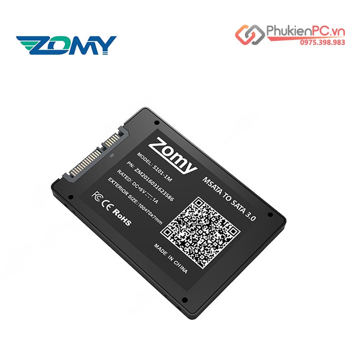 Box M2.SATA NGFF sang SATA III 2.5 6gb vỏ nhôm cho Laptop, PC.