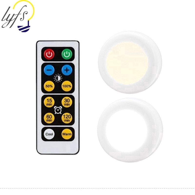 Công tắc cảm ứng có thể điều chỉnh độ sáng / điều khiển từ xa không dây Pin 3AA cho đèn LED