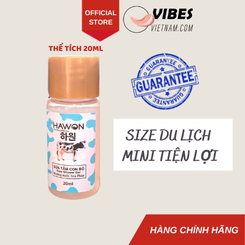 Sữa tắm bò Hàn Quốc Hawon Korean Technology Tặng kèm mặt nạ bơ vàng cao cấp - vibesvietnam | BigBuy360 - bigbuy360.vn