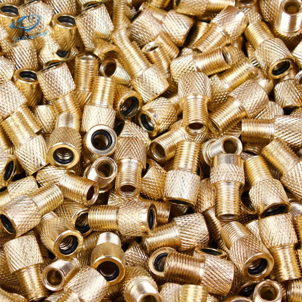 Set 10 Đầu Nối Van Bánh Xe Đạp Tiện Lợi