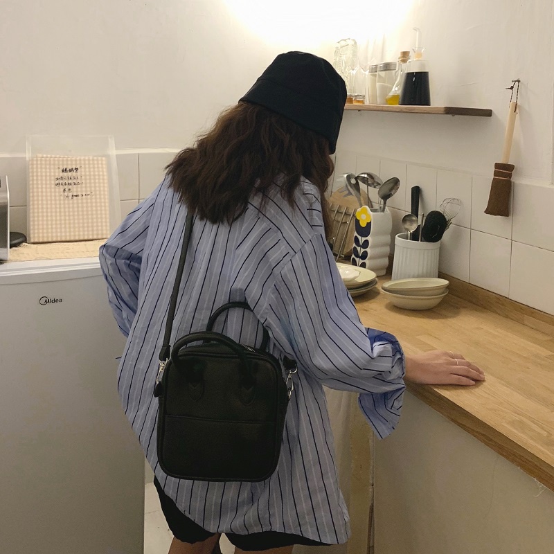 Túi Đeo Chéo Nhỏ Màu Đen Phong Cách Hàn Quốc Mới 2022 Gylb1635