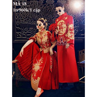 👉👉👉(RẺ VÔ ĐỊCH)CẶP NAM NỮ HỶ PHỤC TRUNG HOA 18