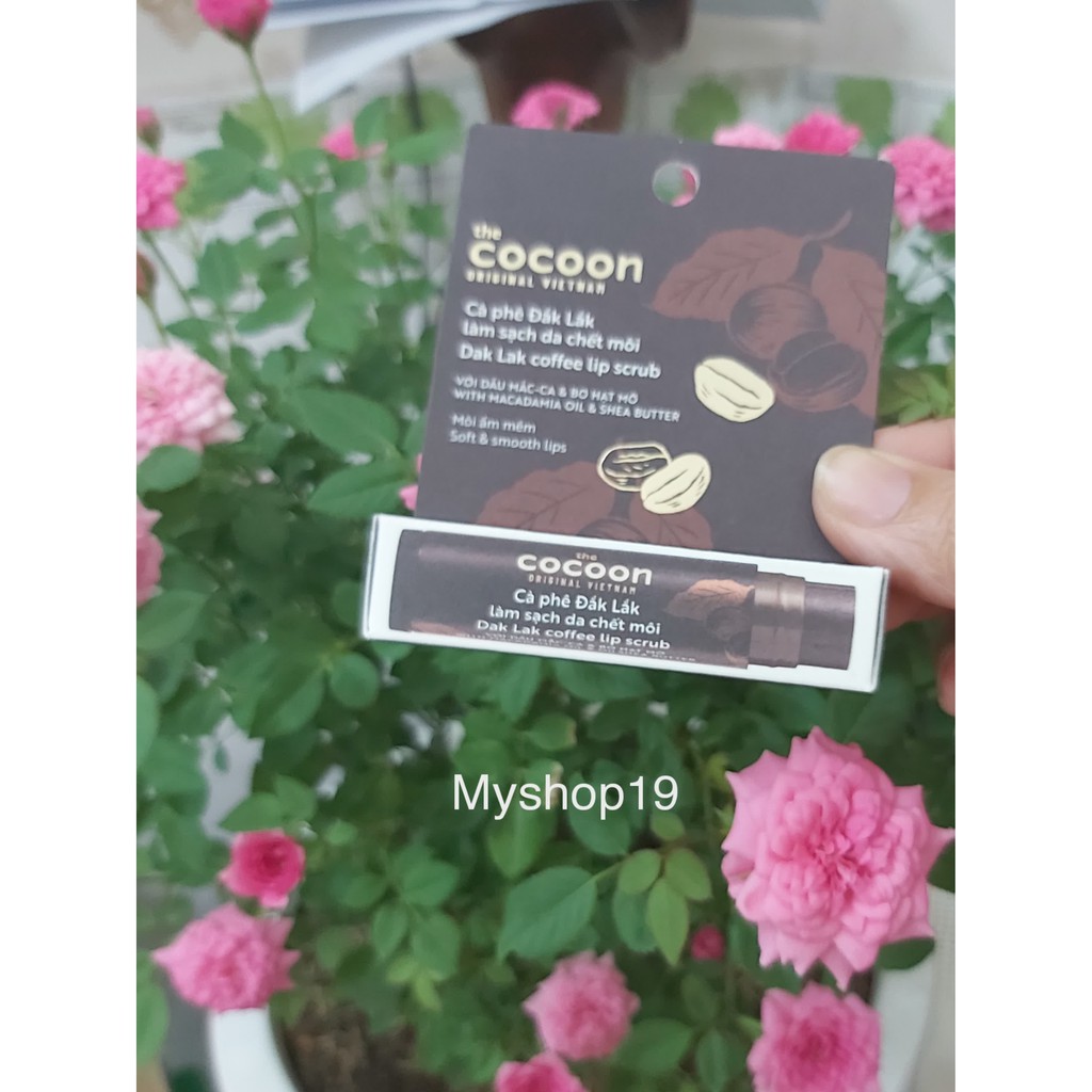 Tẩy tế bào chết môi Cà phê đắk lắk 5g.