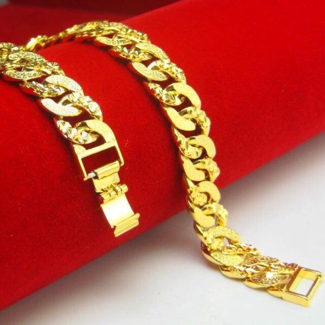 Lắc nam mạ vàng 24k
