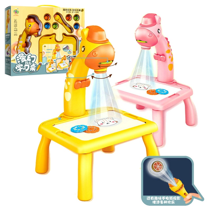 Bàn vẽ có đèn chiếu sáng thông minh tạo niềm vui cho bé ham học vẽ phát triển não bộ tự nhiên