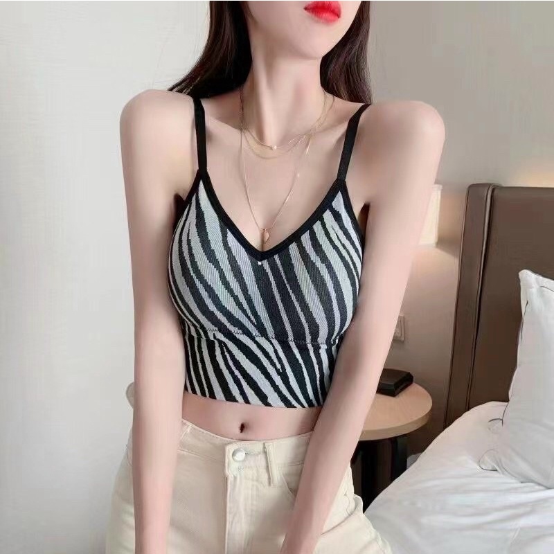 [Rẻ Vô Địch] Áo Bra Nữ Cotton Tăm Khoét Lưng Siêu Hot (Kèm Video Thật )