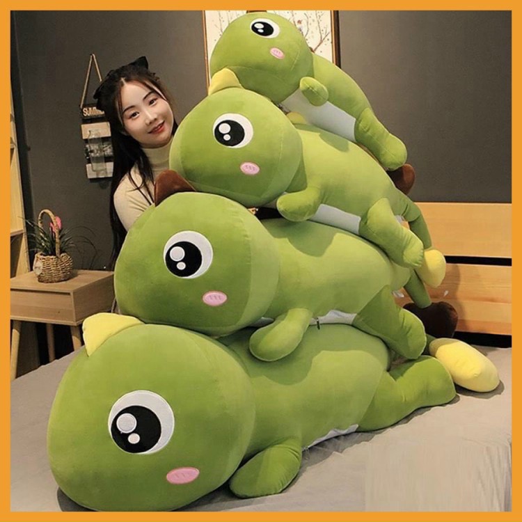 Gấu bông khủng long mắt lồi_Gấu bông khủng long đủ size-bông tinh khiết 100%