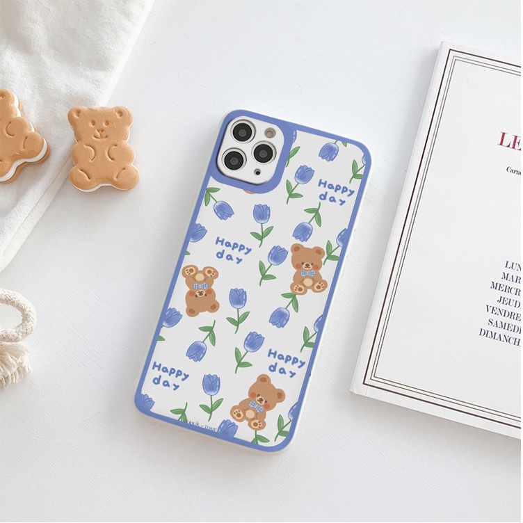 ỐP LƯNG IPHONE Gấu Happy Day ốp iphone 12 pro/13pro/13promax/7/7+/8/8+/X/XS/XSM/11/11PMROMAX tr328