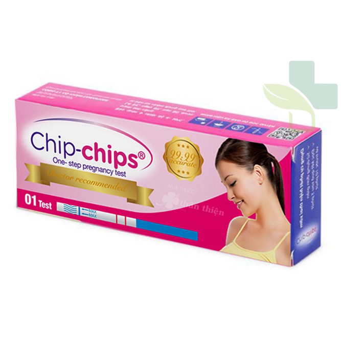 Que thử thai Chip Chips - Chính hãng dược phẩm Nhất Nhất