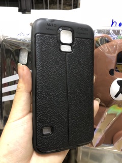 Ốp dẻo Samsung S5 vân giả da