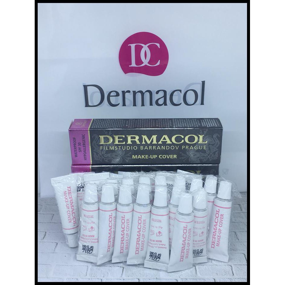 (Hàng Mới Về) Kem Nền Dermacol Cỡ 4gram Ori Q93I W7Vvv