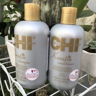 Dầu xả phục hồi tóc Chi Keratin Conditioner 355ml