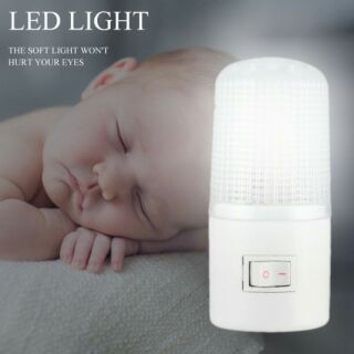 ĐÈN NGỦ HÌNH TRỤ CÓ CÔNG TẮC