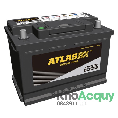 Ắc quy Atlas 55Ah
