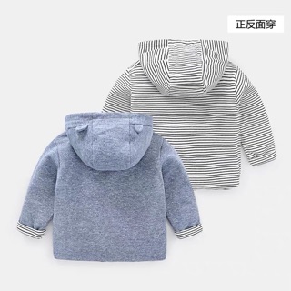Áo khoác mặc được 2 mặt cho bé