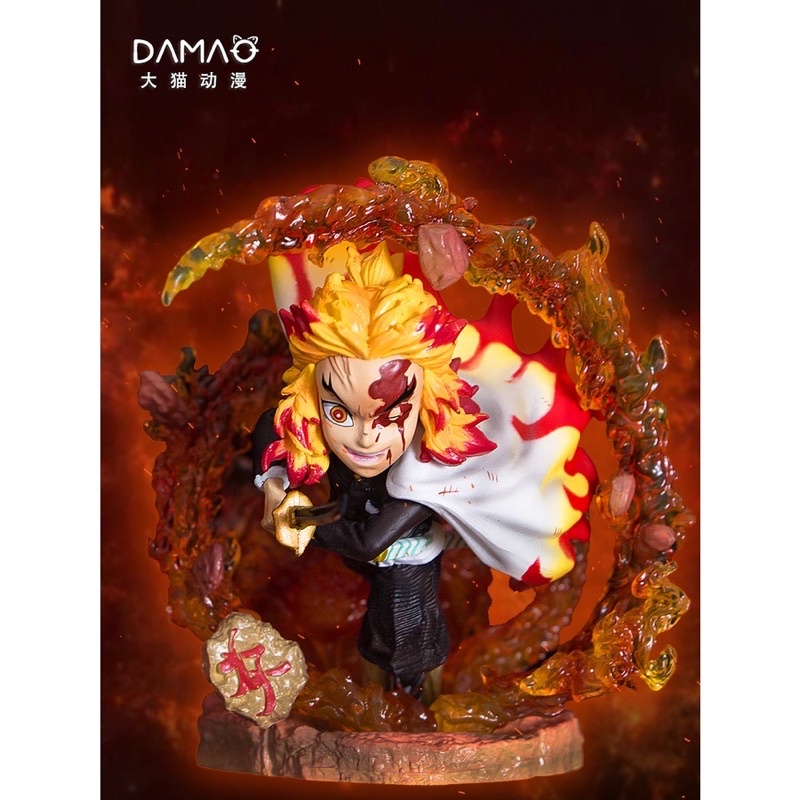 Mô hình Demon Slayer Resin Chính Hãng - Regoku Kyojuro G5 Studio - Kimetsu No Yaiba