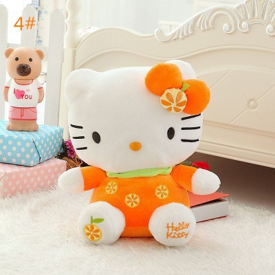 Hello Kitty Thú Nhồi Bông Hình Mèo Kitty Đang Ngồi Kích Thước 30cm