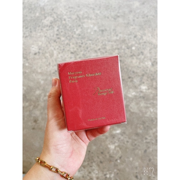 Nước hoa nữ BAC CARAT ROUGE 540 MFK Đỏ - 70ml