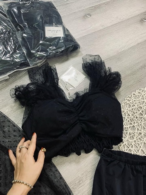 Bikini 2 mảnh dài tay phối ren _ Bộ đồ bơi siêu sexy | BigBuy360 - bigbuy360.vn