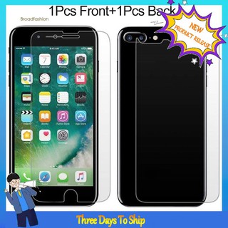 Bộ 2 kính cường lực dán mặt trước sau thích hợp cho iPhone 6/7/8 Plus/XR/XS Max